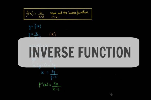 Why Is It Important For Us To Learn Inverse Function